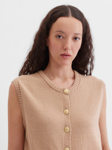 Жилет с добавлением шерсти