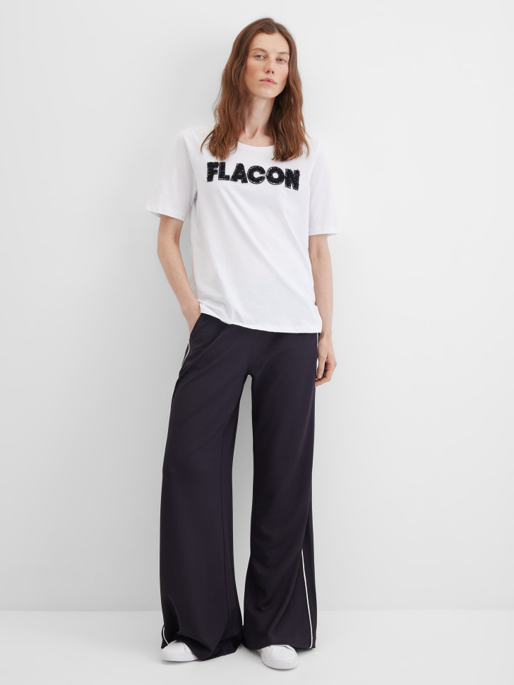 Брюки широкие