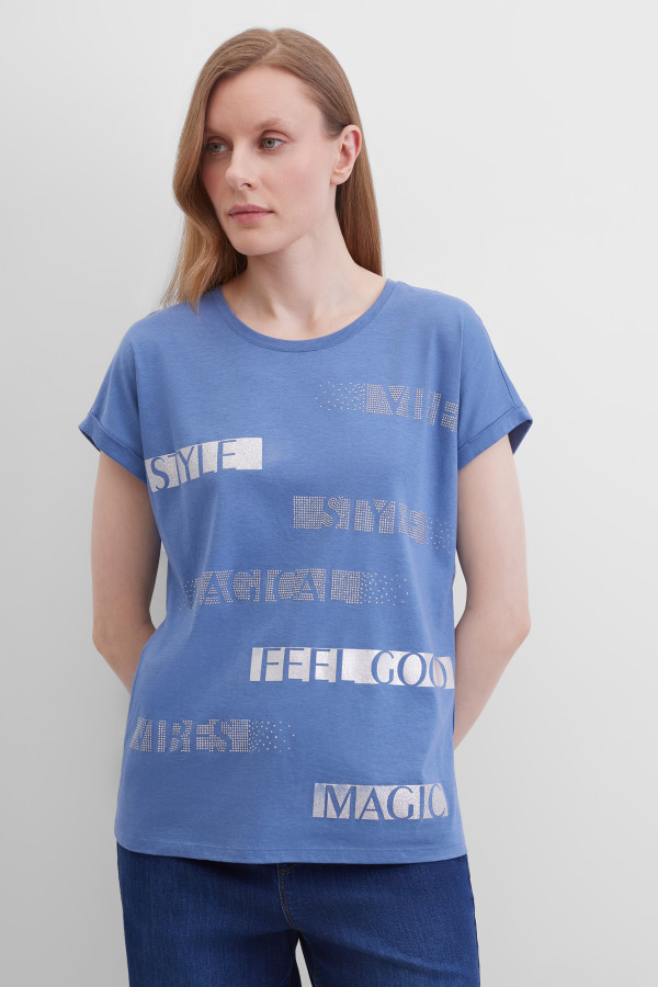 Футболка с принтом