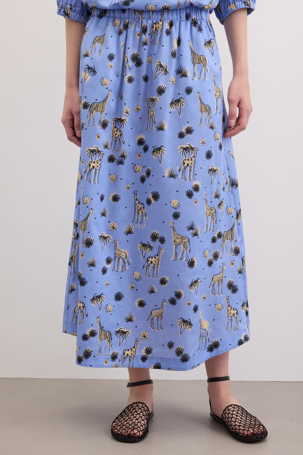 Юбка с принтом