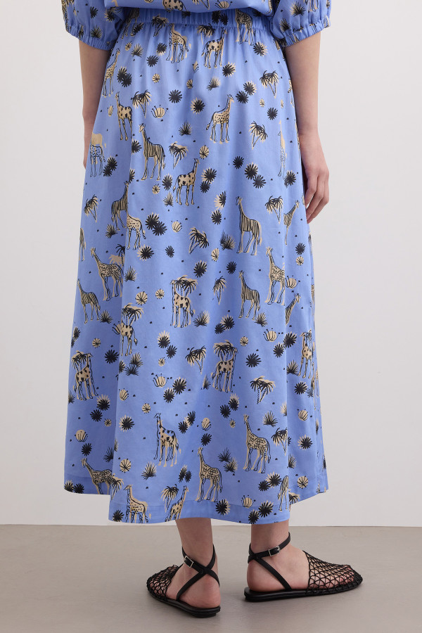 Юбка с принтом