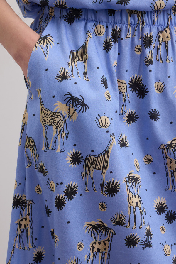 Юбка с принтом