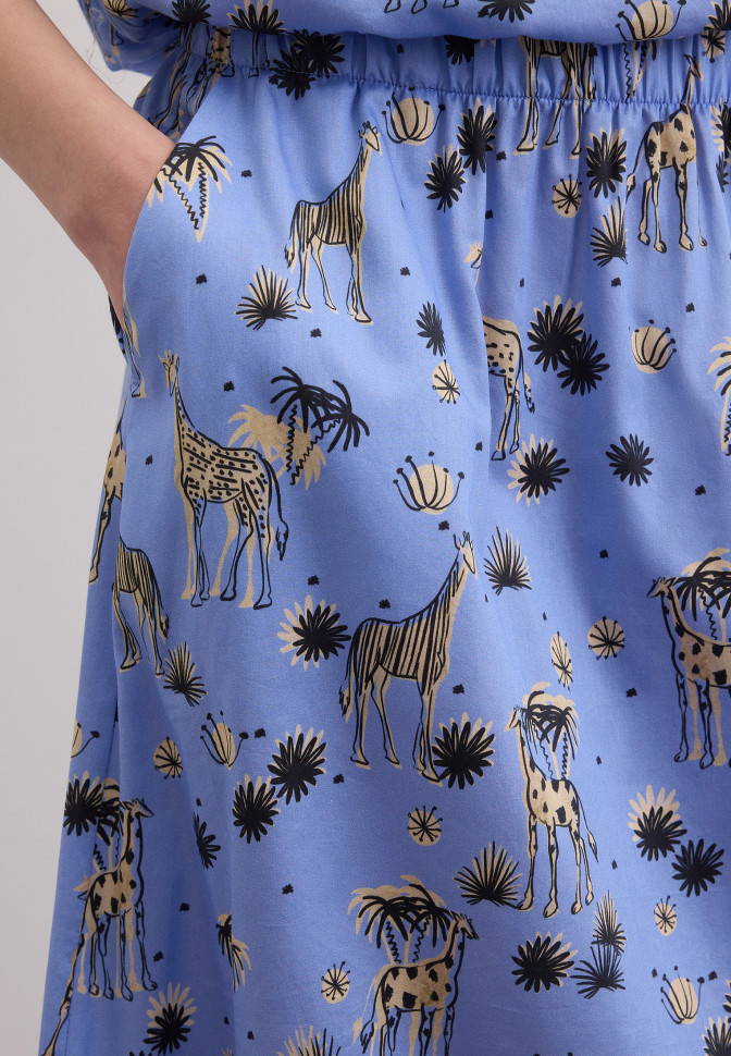 Юбка с принтом