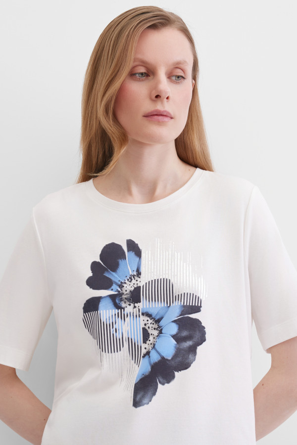 Футболка с принтом