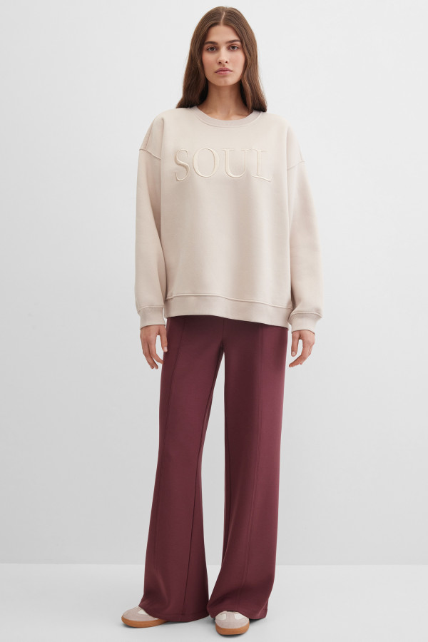 Свитшот широкого кроя