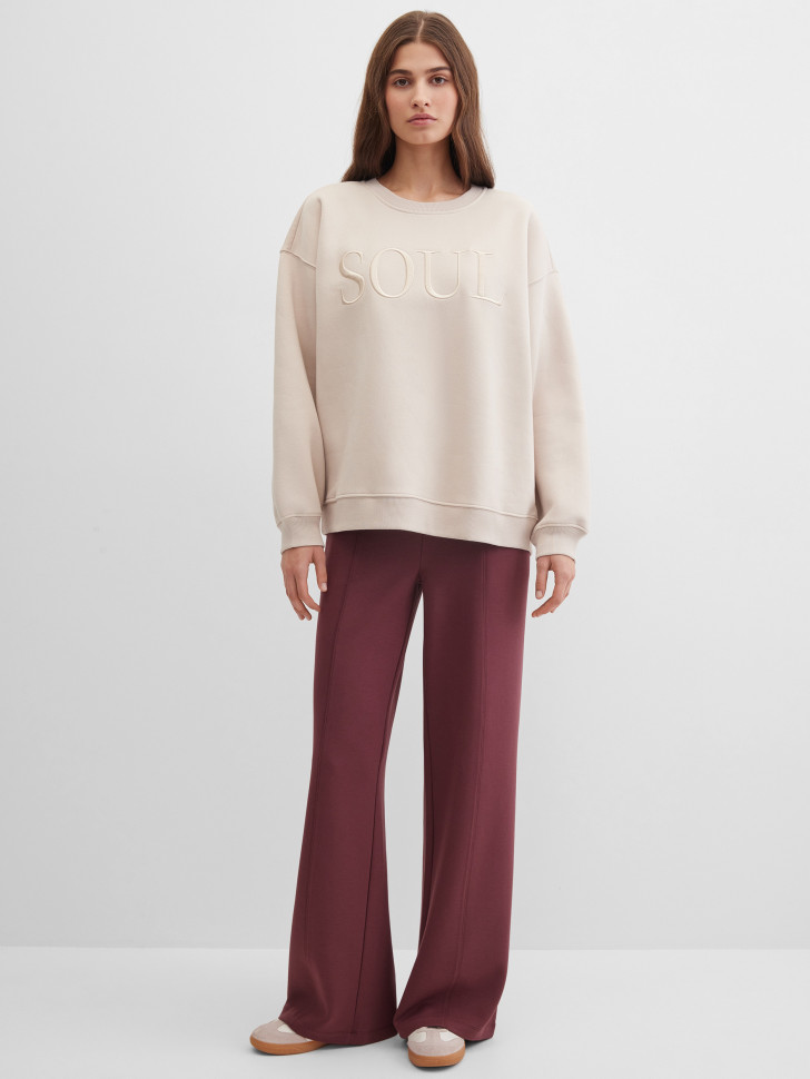 Свитшот широкого кроя