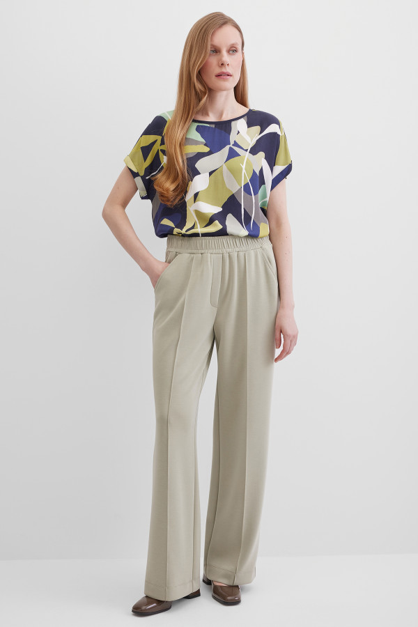 Брюки широкие