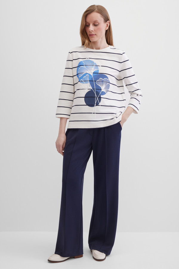 Брюки широкие