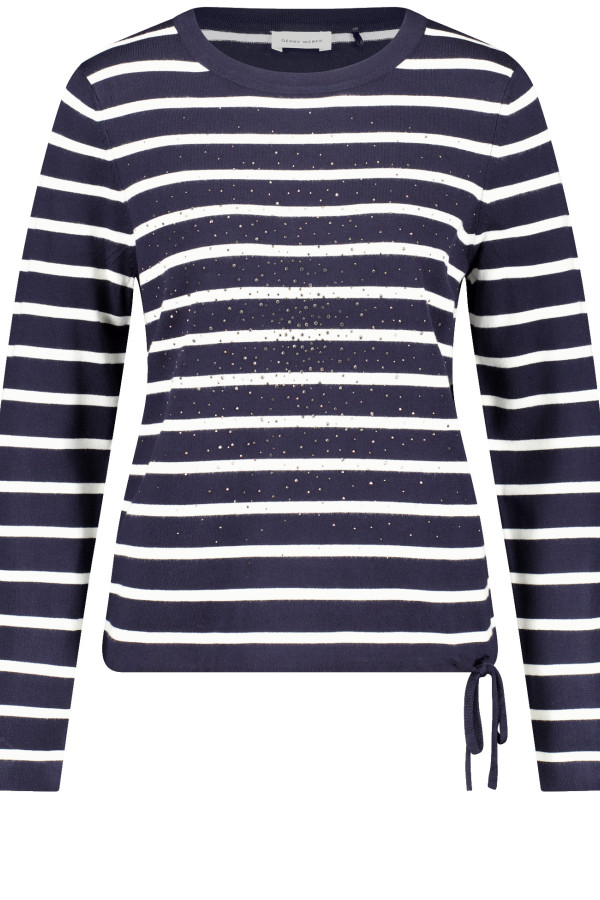 Джемпер в полоску