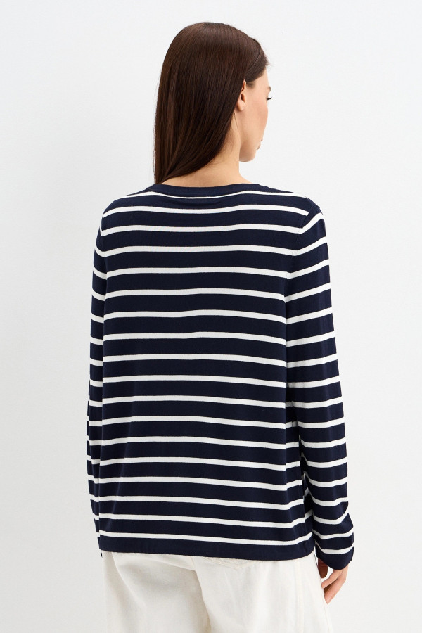 Джемпер в полоску