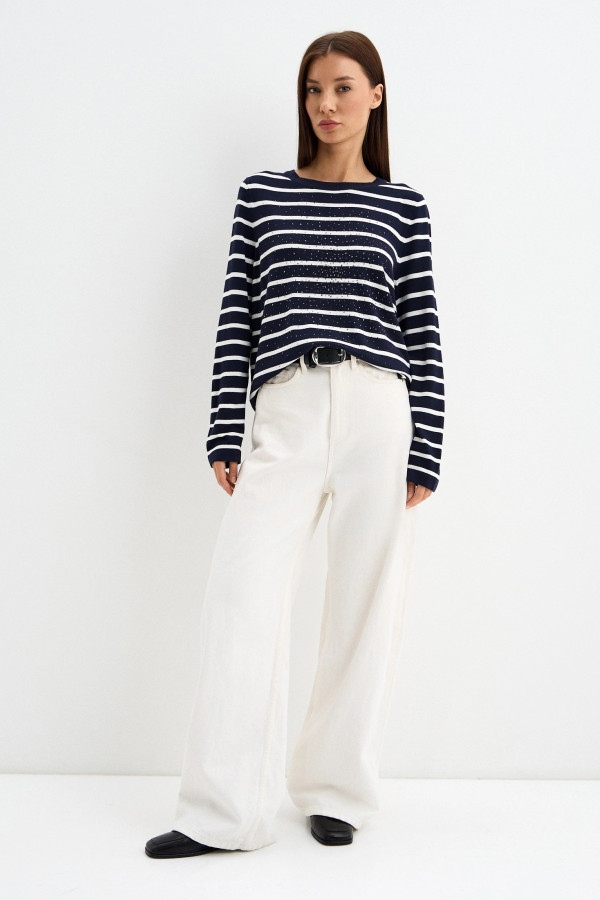 Джемпер в полоску