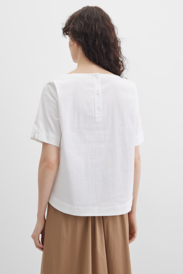 Блузка с коротким рукавом