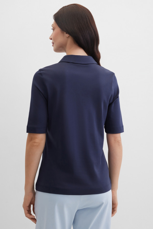 Поло из эластичного хлопка