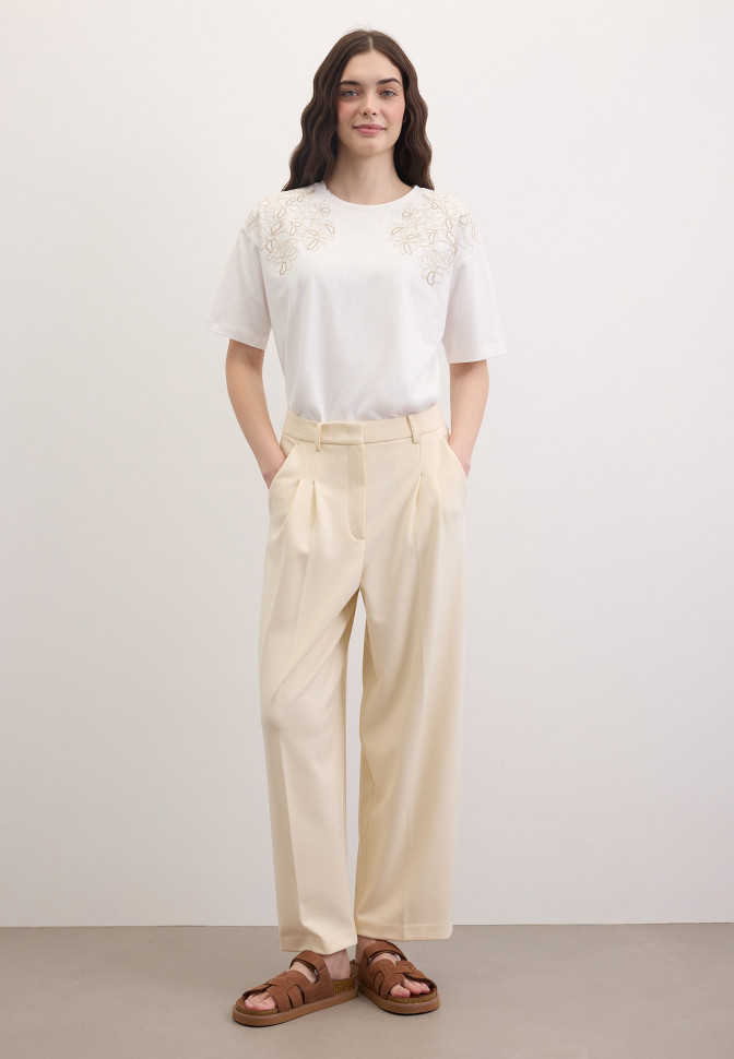 Брюки прямые