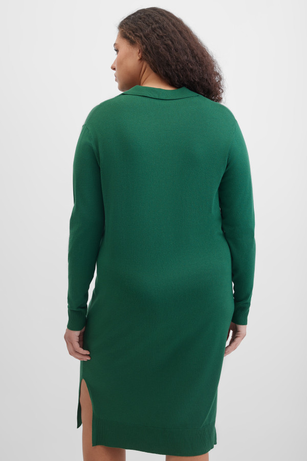 Платье трикотажное  миди