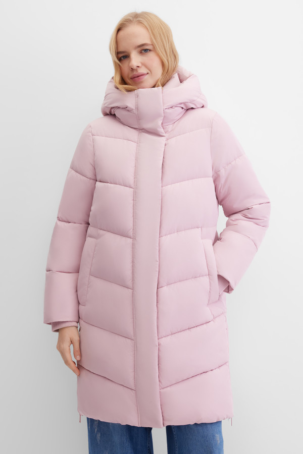 Пальто стеганое