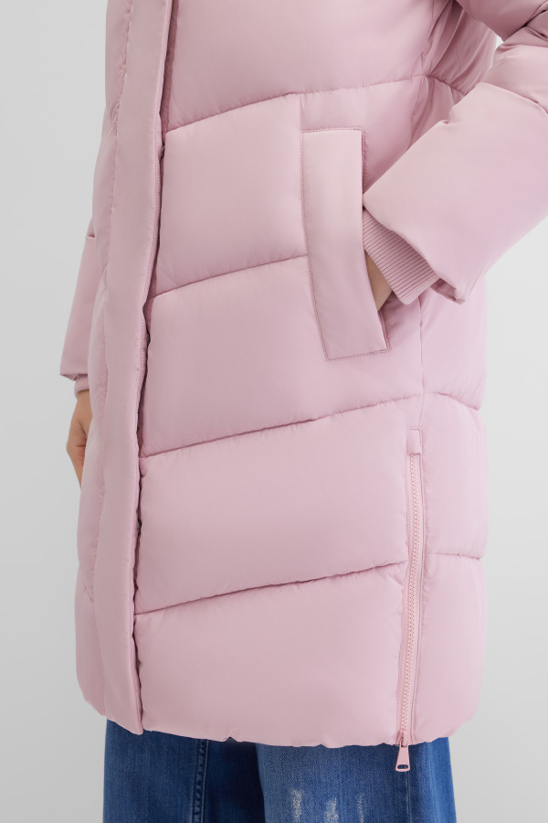 Пальто стеганое