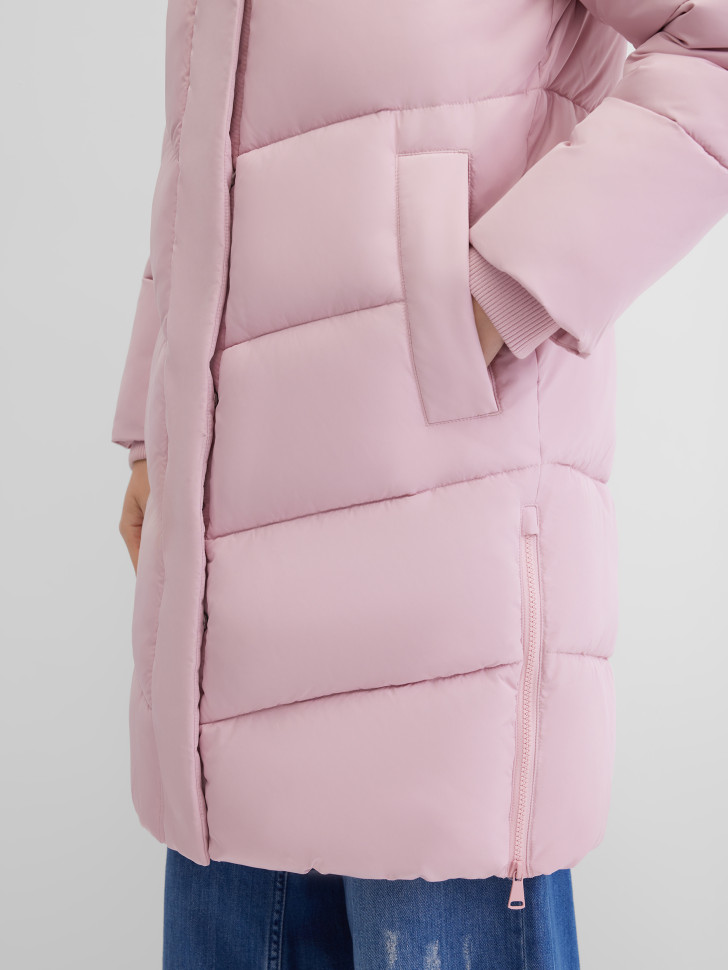 Пальто стеганое