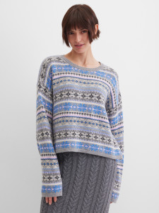 Джемпер укороченного кроя