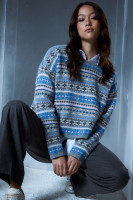 Джемпер укороченного кроя