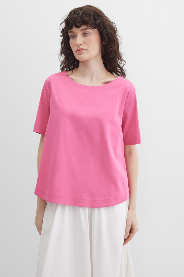 Блузка с коротким рукавом