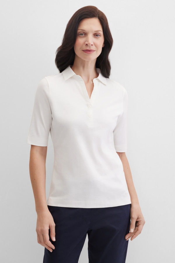 Поло из эластичного хлопка