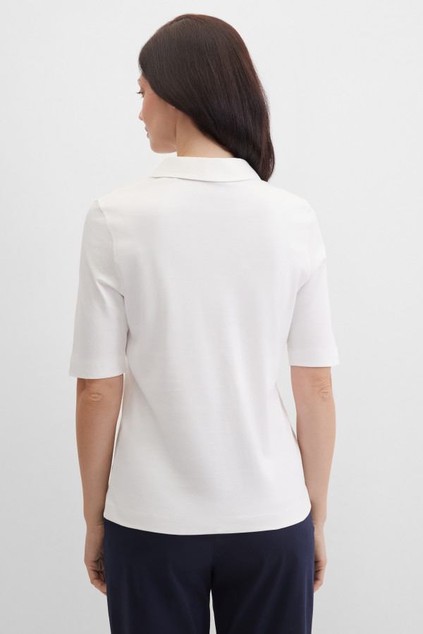 Поло из эластичного хлопка