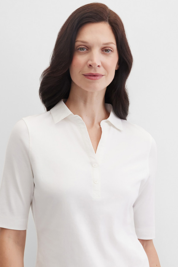 Поло из эластичного хлопка