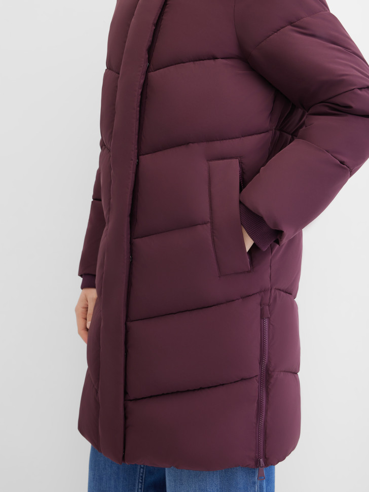 Пальто стеганое