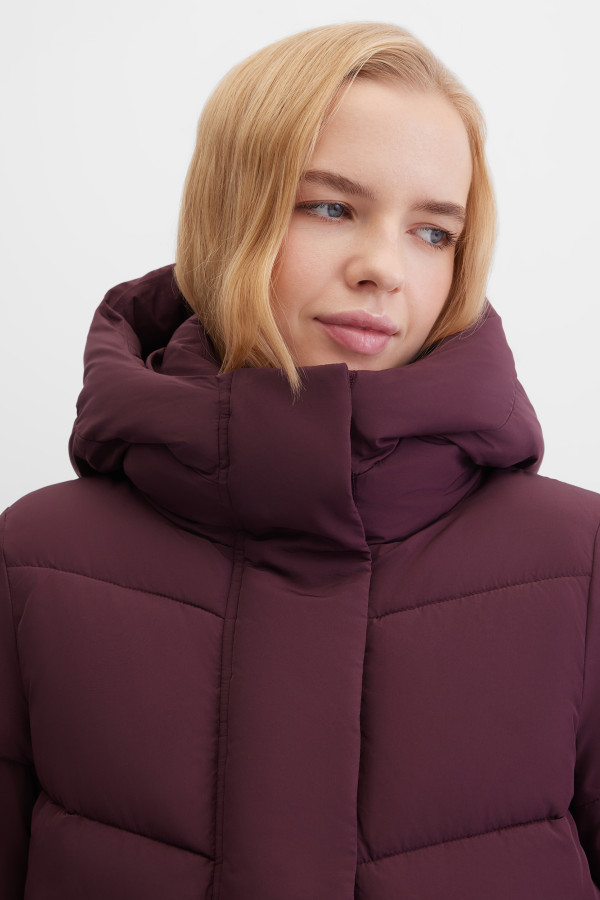 Пальто стеганое