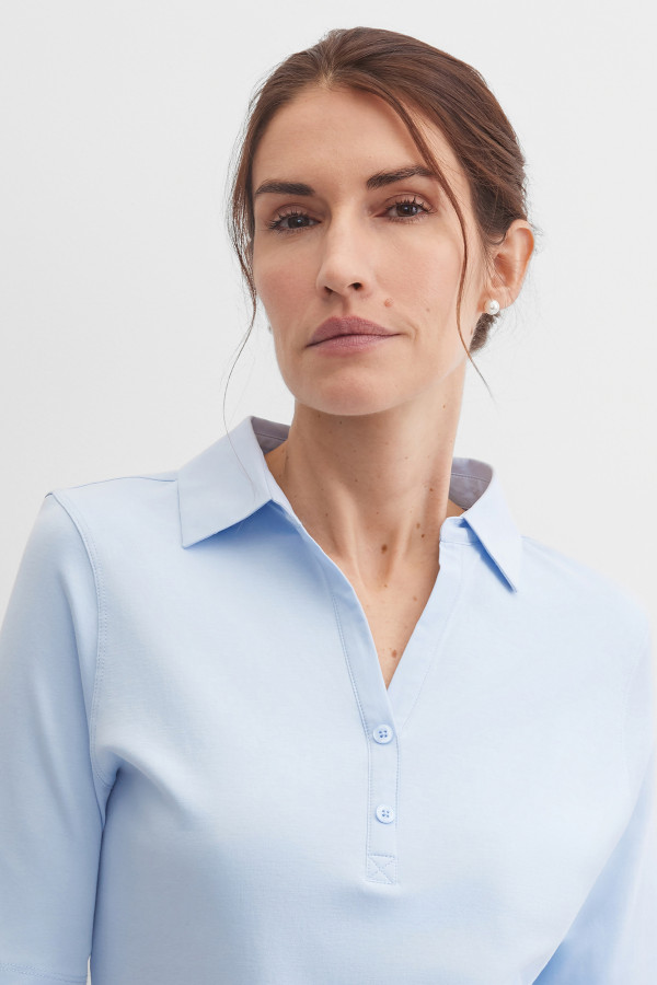 Поло из эластичного хлопка