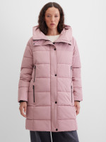 Пальто стеганое с капюшоном
