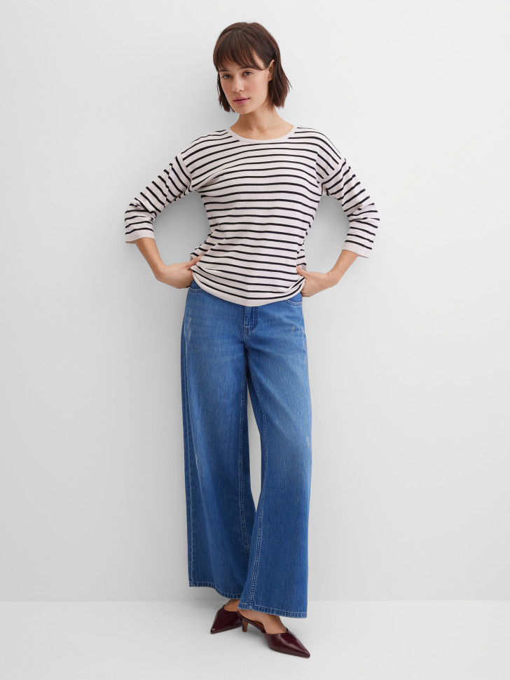 Лонгслив  в полоску