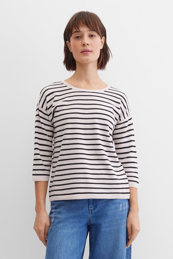 Лонгслив в полоску
