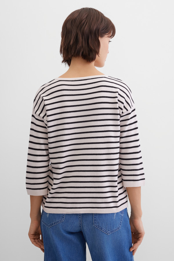 Лонгслив в полоску