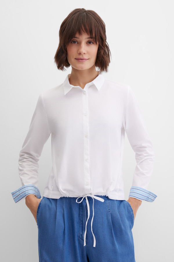 Блузка с длинным рукавом