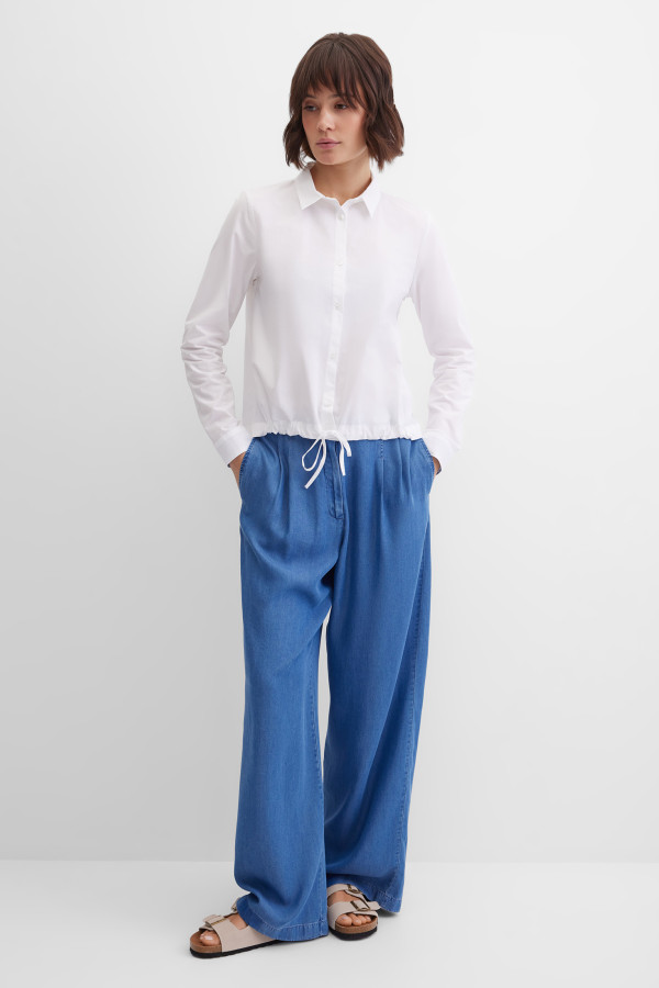 Блузка с длинным рукавом