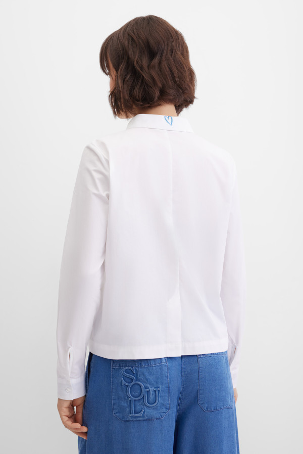 Блузка с длинным рукавом