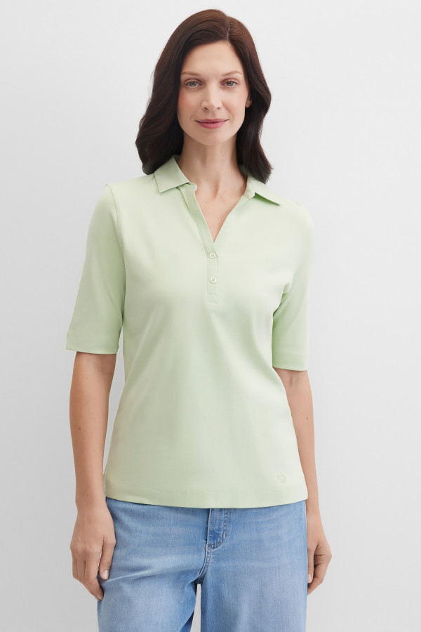 Поло из эластичного хлопка