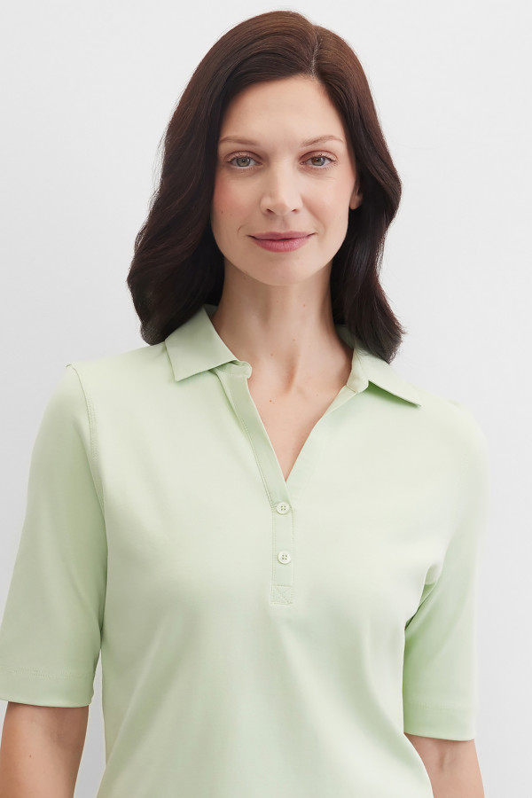 Поло из эластичного хлопка