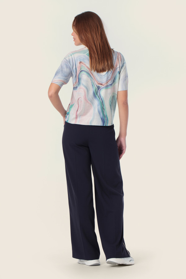 Джемпер с коротким рукавом