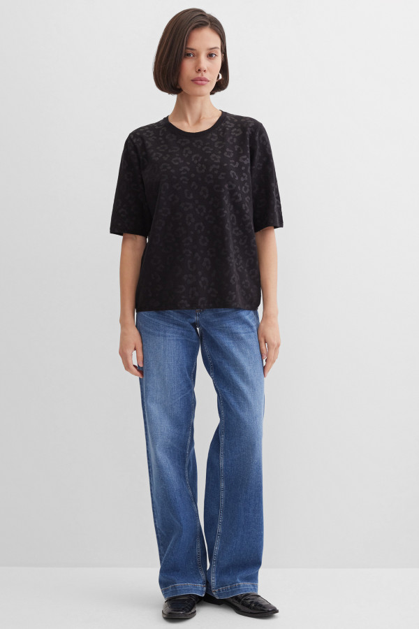 Джемпер прямого кроя