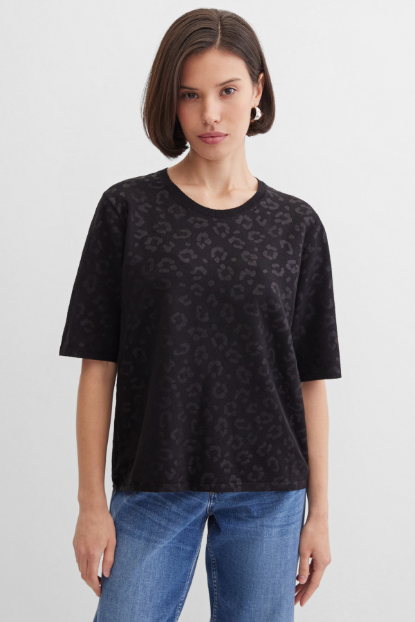 Джемпер прямого кроя