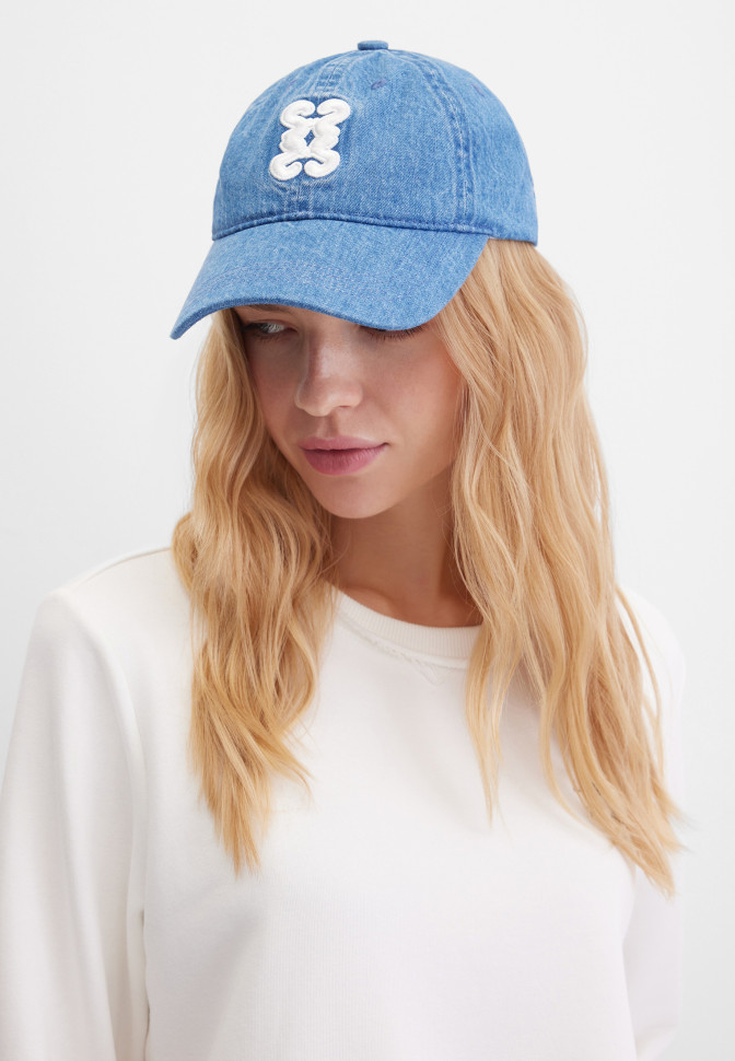 Кепка бейсболка джинсовая