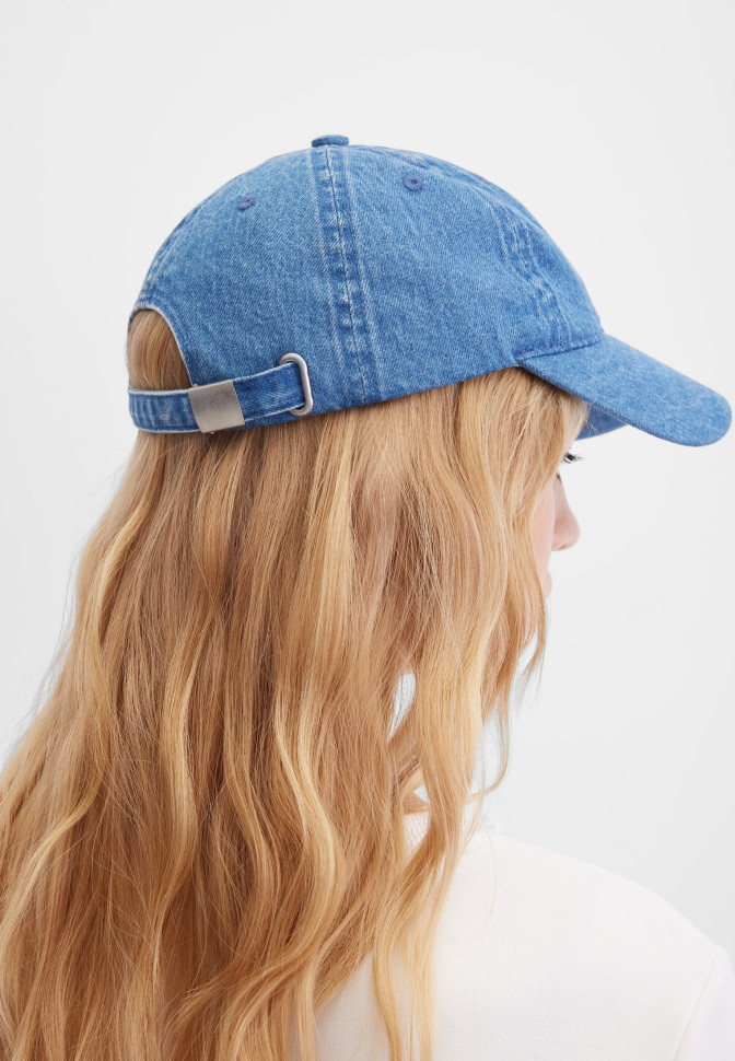 Кепка бейсболка джинсовая