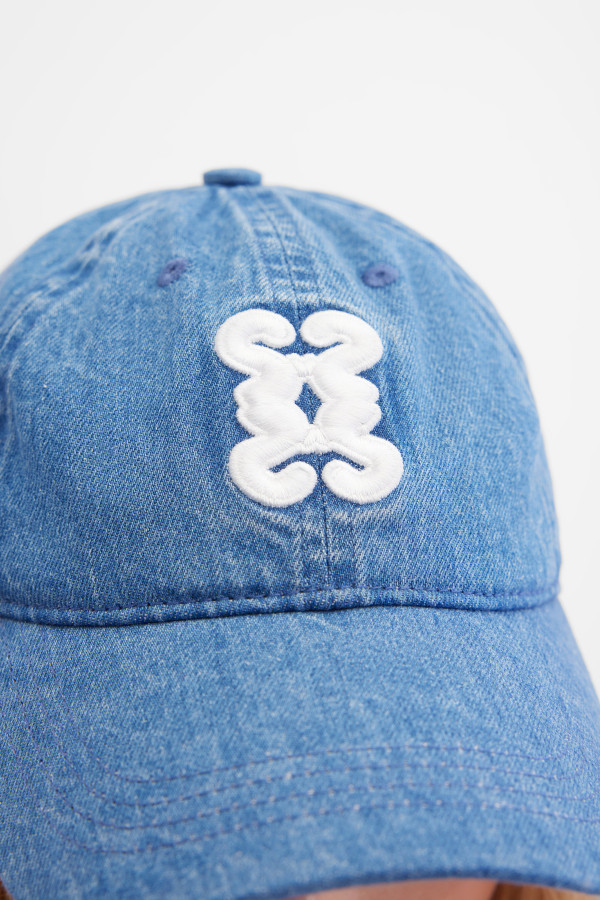 Кепка бейсболка джинсовая