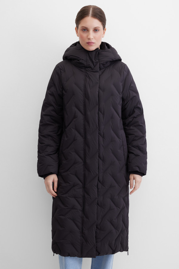 Пальто утепленное