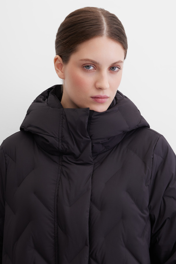 Пальто утепленное