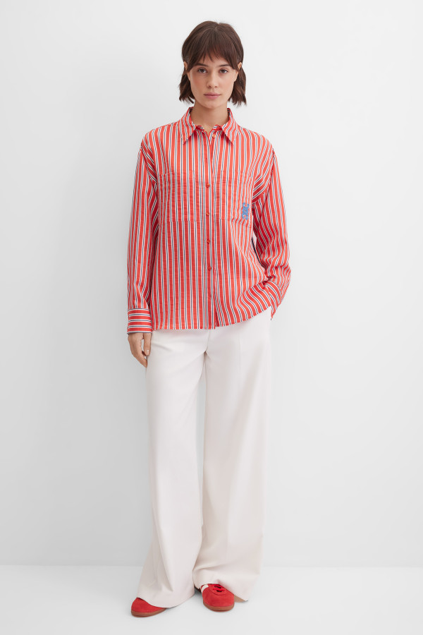 Блузка свободная