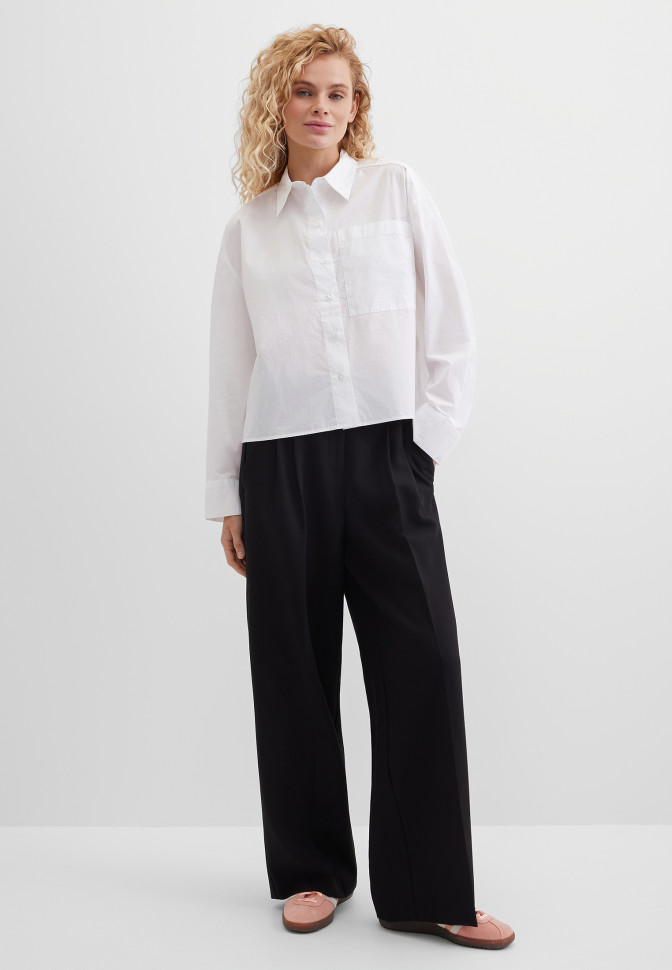 Блузка укороченная